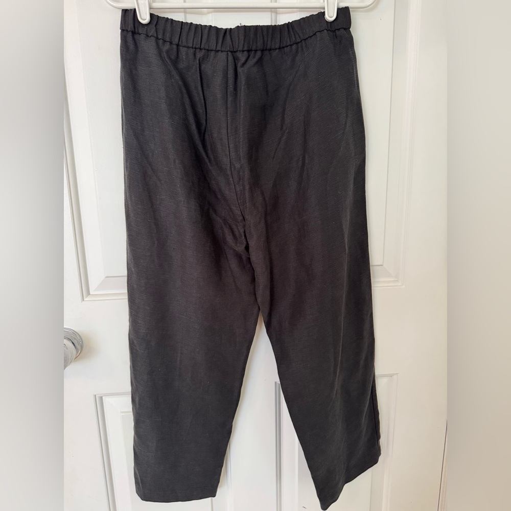 Eileen Fisher Black Ankle Pant